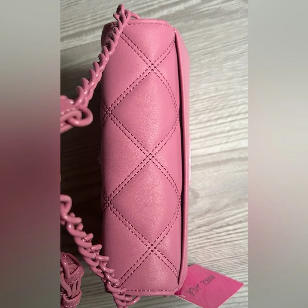 🐻 Gummy Bear Quilted Betsey Johnson Crossbody Bag NWT - Picture 6 of 14